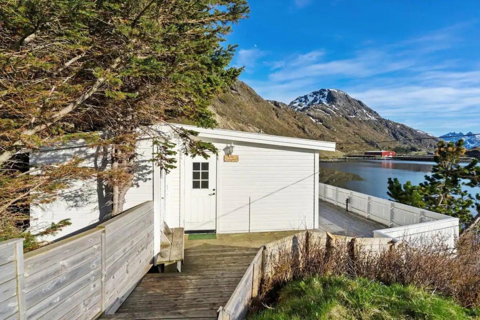 Panoramic Seaview Cabin For Two Persons By The Sea Hovdan Exteriör bild