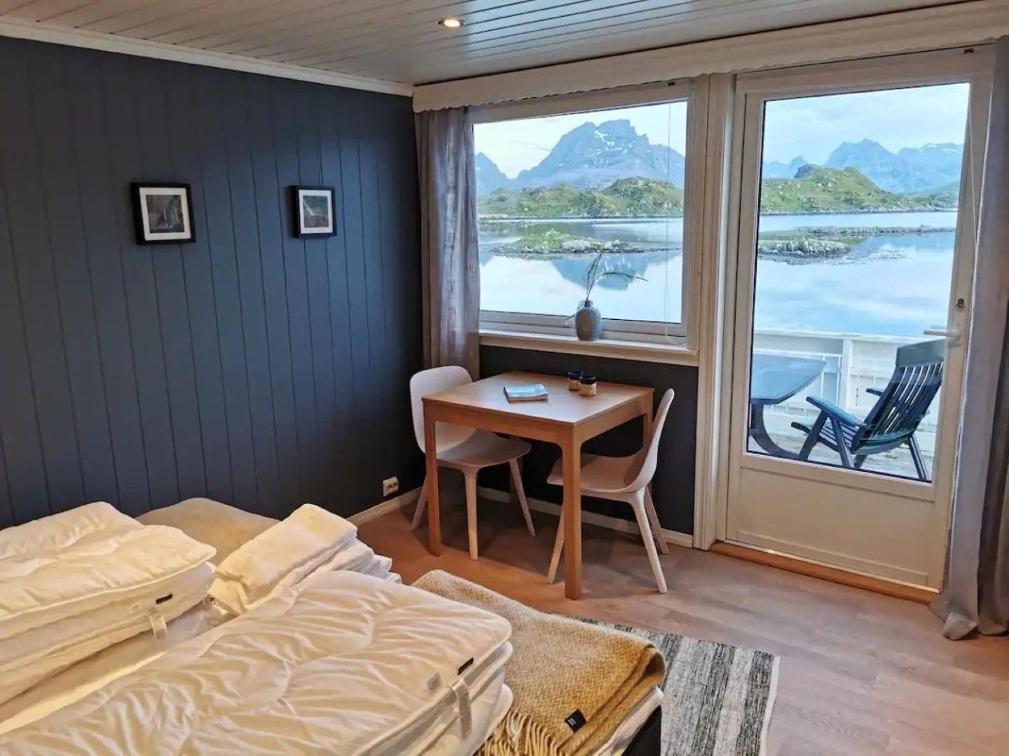 Panoramic Seaview Cabin For Two Persons By The Sea Hovdan Exteriör bild